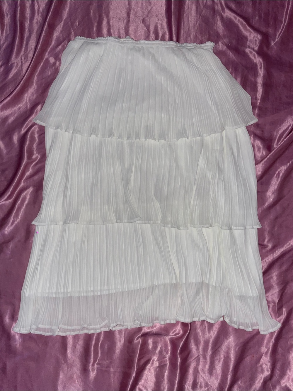Fashion Nova White Summer Skirt 🤍